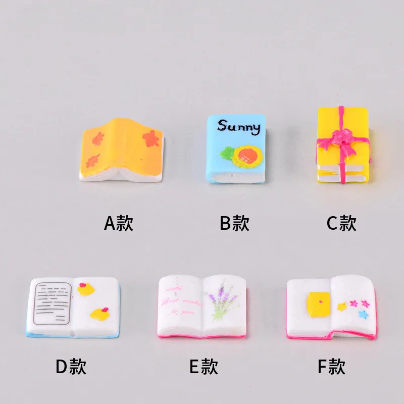 Мультфильм мини книги модель аниме фигурка Повседневная сборка украшения DIY