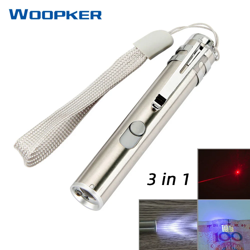 

Medical Handy Pen Flash Light USB Rechargeable Mini Flashlight LED Torch Laser Pointer with Stainless Steel Clip