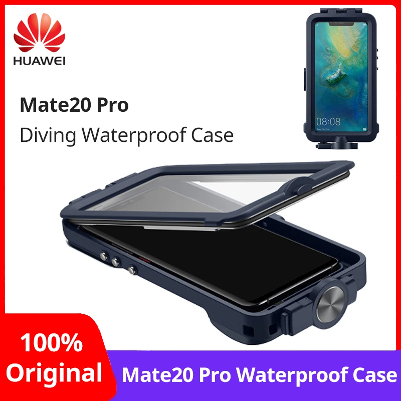 

Чехол для дайвинга Mate 20 Pro Водонепроницаемый, чехол для подводной съемки, оригинал