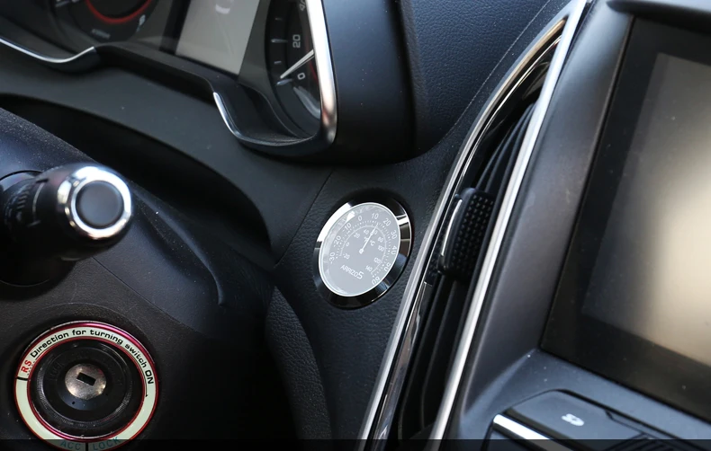 Для Защитные чехлы для сидений, сшитые специально для Chery ARRIZO5 ARRIZO 5 нажатием одной кнопки Пуск термометр модифицированный автомобильный украшение-термометр автомобильные аксессуары