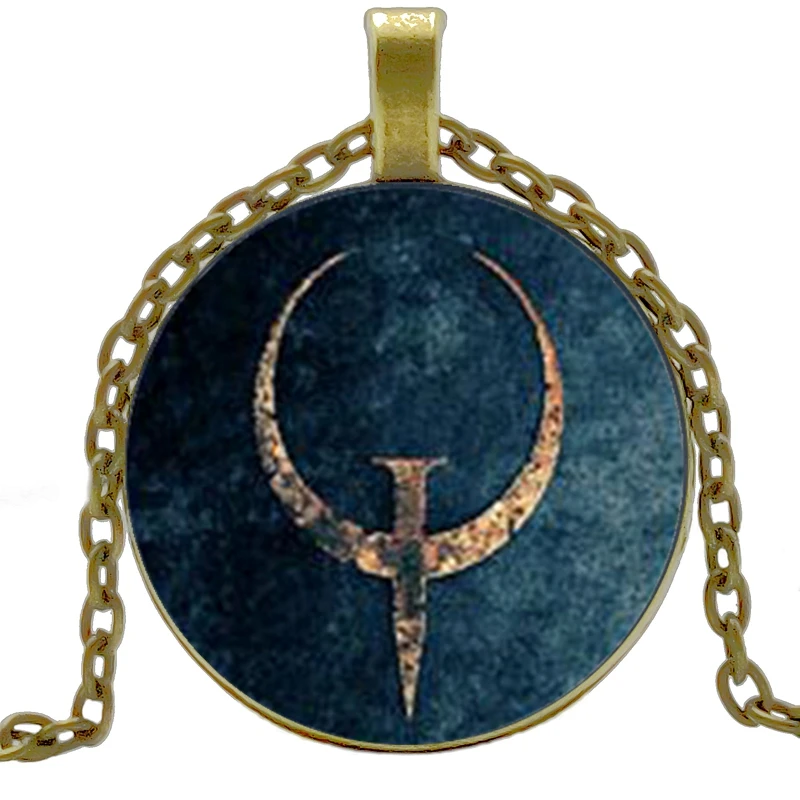 2019 Ретро Подвеска круглая стеклянная выпуклая для землетрясения колье с вашим