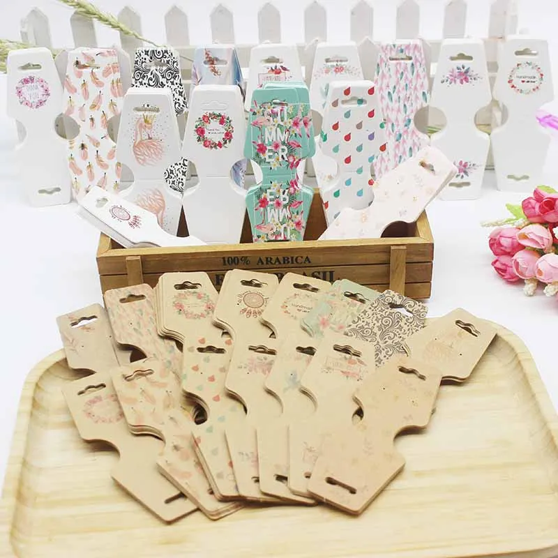 2020 Новая мода ожерелье дисплей карты Diy Подвеска и серьги 120x45 мм 250gsm бумажные