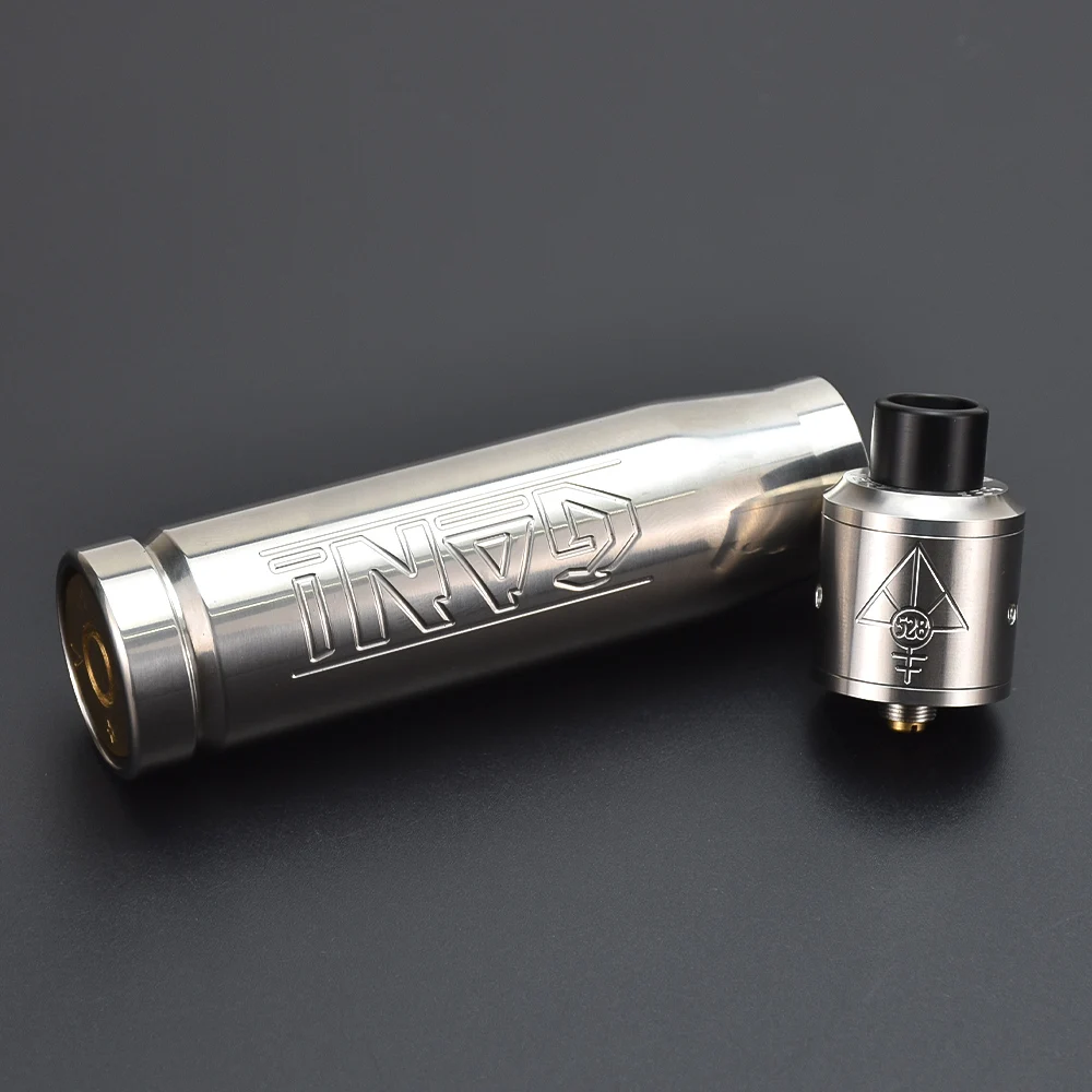 Gani Mod Totem mod Mechanical MOD with GOON 528 RDA vape atomizer 24mm Vape 18650 Battery vs Trishul V2 Mech | Электроника