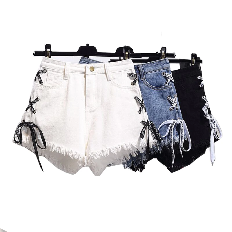 Шорты LKGHULO в стиле Харадзюку женские джинсовые винтажные милые модные штаны на