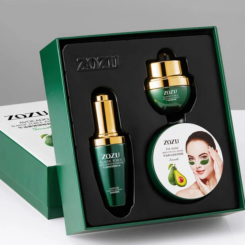 

Avocado Bouncing Eye Care Set Hydrating Moisturizing Eye Cream Fading Dark Circles Refreshing Eye Care Skin Care Set