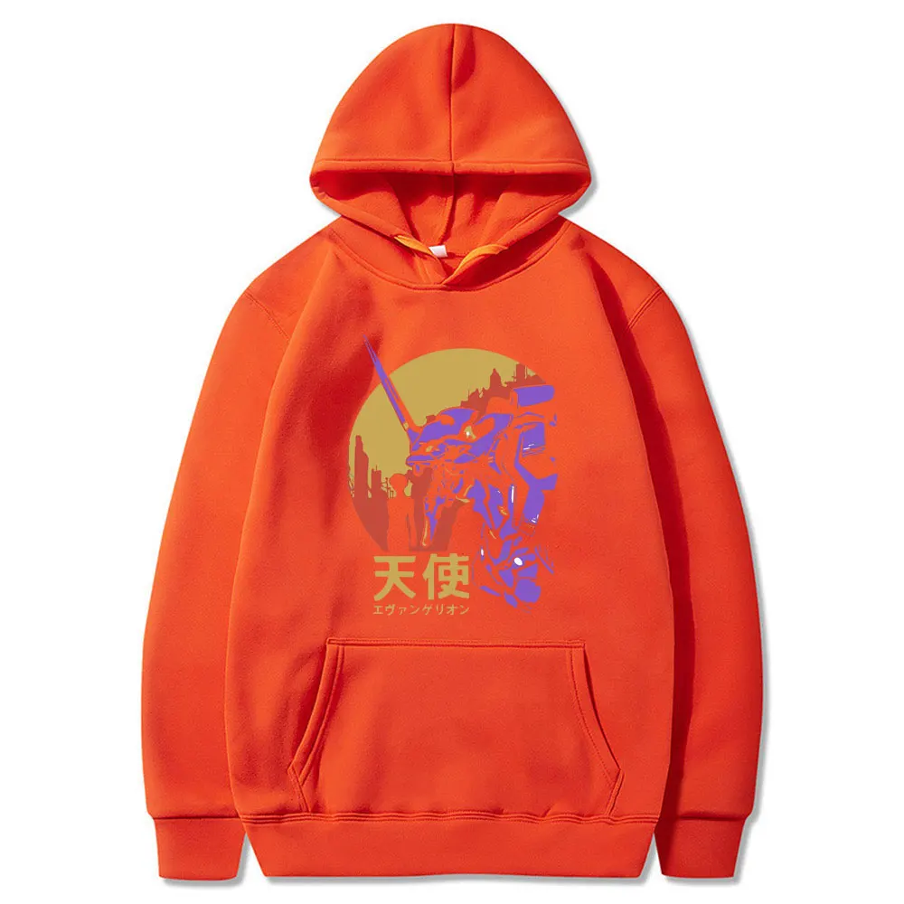 

Funny Japan Anime Eva 01 Evangelion Hoodies Sweatshirts Men Manga Unisex Casual Homme Hipster Male Hip Hop Streetwear Hoodie