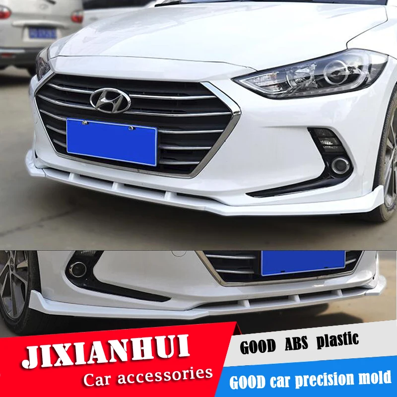 Задний спойлер 2016 2018 для Hyundai Elantra ABS задний бампер диффузор|Обвесы| |
