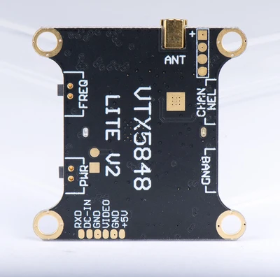 Переключаемый модуль видеопередатчика VTX5848 LITE 48CH 5 8G 25/100/200/400/600 мВт VTX OSD