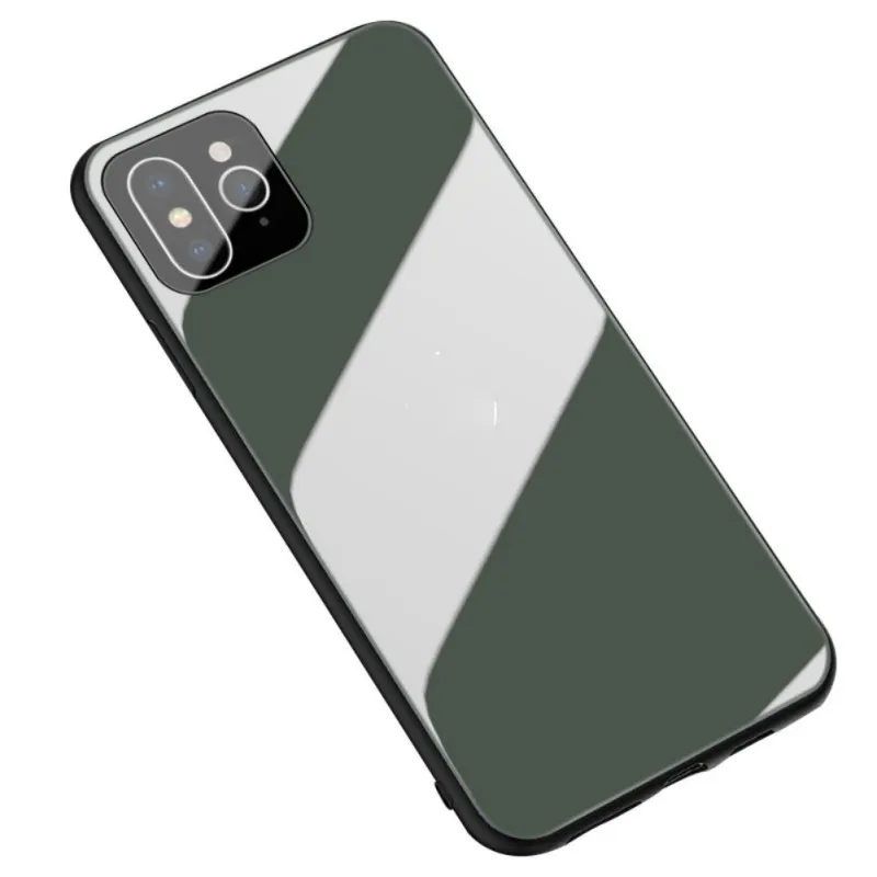 Зеркальный силиконовый мягкий чехол защитный для iPhone 6 S 7 8 plus/X/XS/XR Сменный Чехол