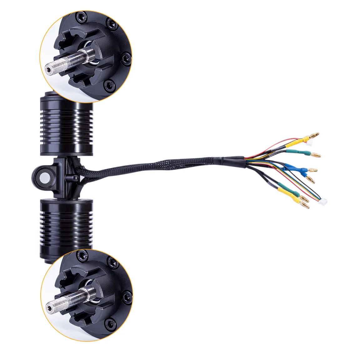 4 колесный электродвигатель для скейтборда с прямым приводом (мотор + адаптер