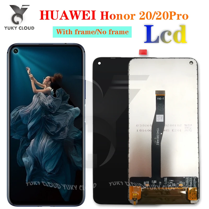 Для отображения Huawei Honor 20 nova5t YAL L21 ЖК дисплей сенсорный экран дигитайзер Замена