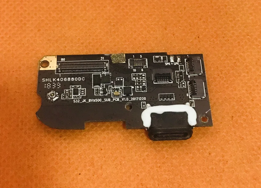 Б/у оригинальная зарядная Плата USB для Blackview BV9500 Pro MTK6763T Бесплатная доставка |