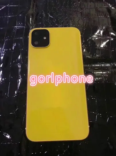 xr yellow Чехол для телефона iPhone 11, внешний стиль, чехол, задняя крышка для телефона XR - Цвет: xr yellow