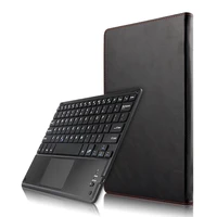 magnetic cover touchpad keyboard for samsung galaxy tab a a6 10 1 2016 t580 t585 t580n t585n bluetooth keyboard tablet case
