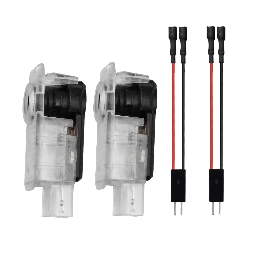 

2x LED Car Door Courtesy Lamp For Quattro Sline A3 A4 B5 B6 B7 A5 C5 A6 C6 C7 A7 A8 S5 A1 100 V8 8V Q3 Q5 Q7 Projector LED Light