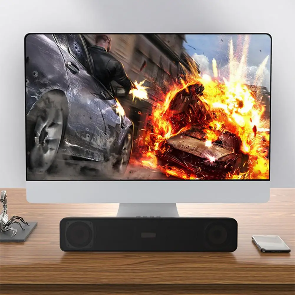 Стереозвуковая панель Bluetooth 5 0 проводные компьютерные колонки s стерео сабвуфер