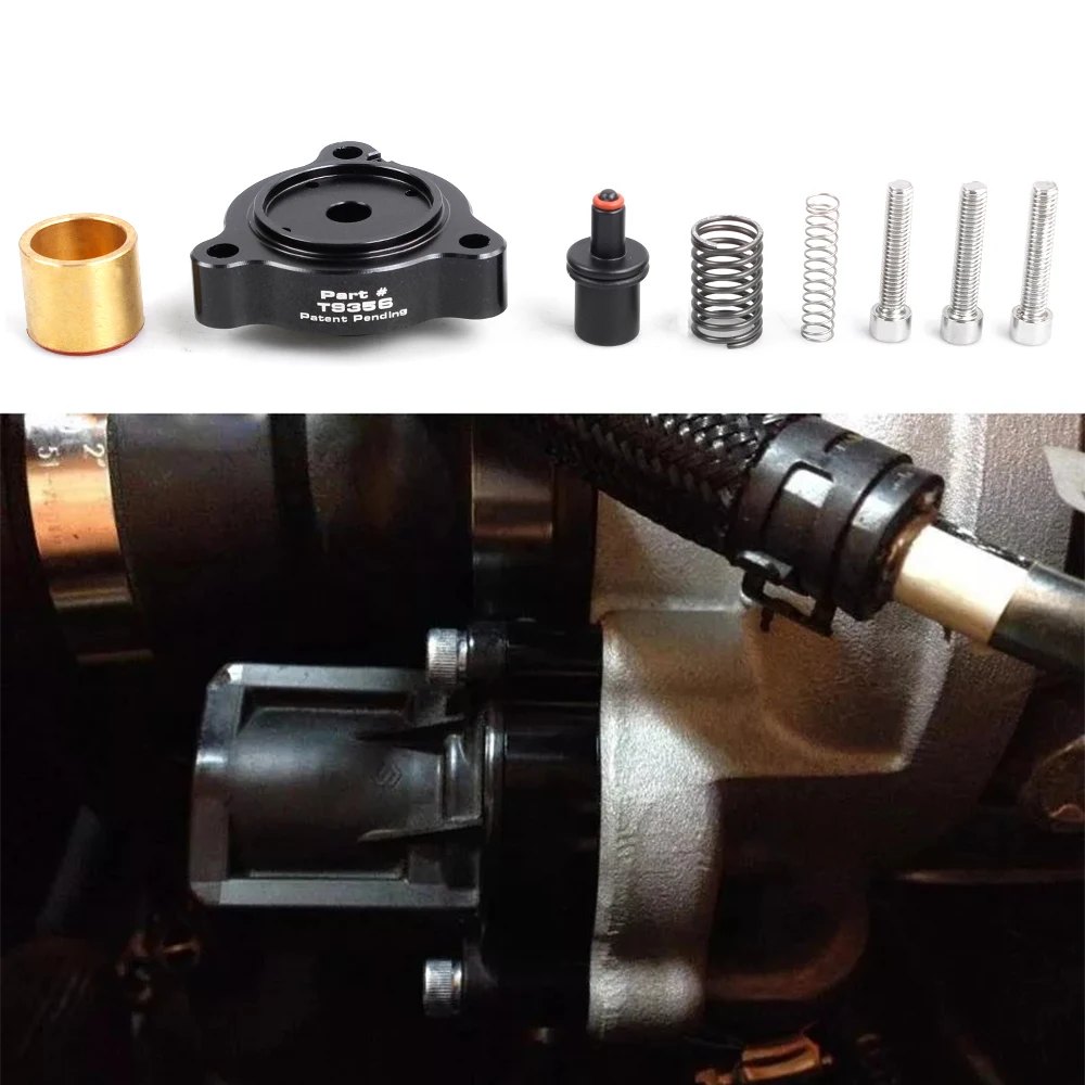 RASTP-Car Modified T9356 Turbocharged Electronic Pressure Relief Valve Base Fit for BMW X3 RS-BOV033