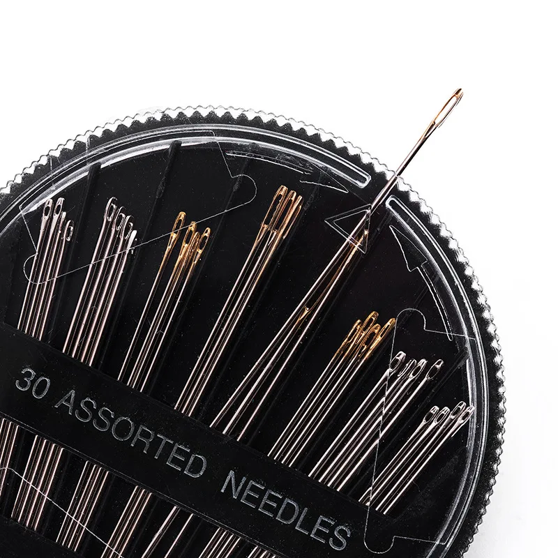 30 штук высокого качества в коробке ручного шитья Иглы Швейные иглы Набор