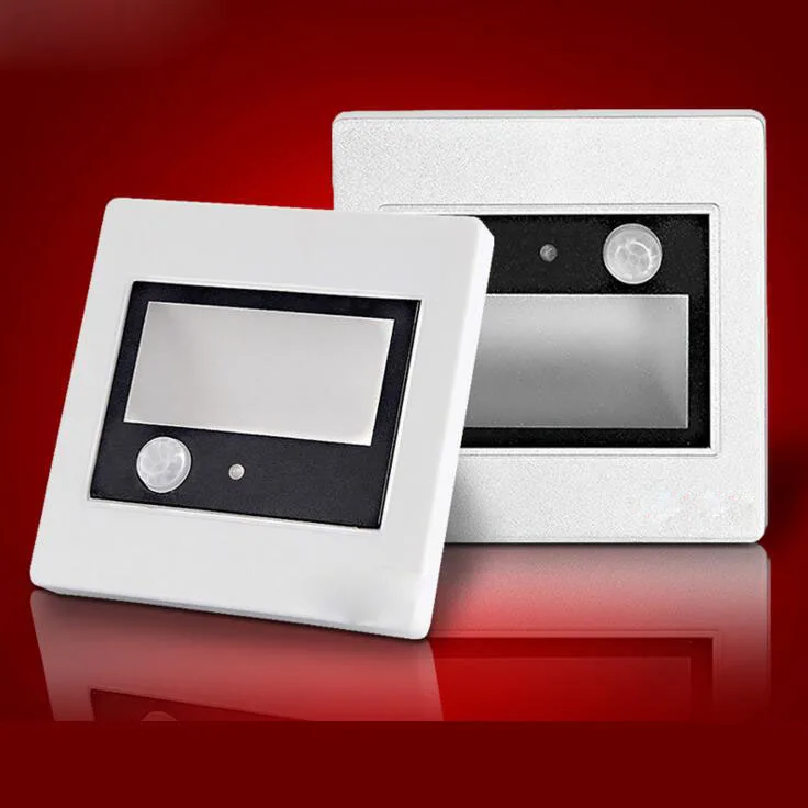 20 шт./лот 86*86 индукционный датчик человеческого тела светодиодный белый