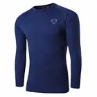 Jeansian Мужская Уличная футболка UPF 50 + с защитой от ультрафиолета, с длинным рукавом, Пляжная летняя футболка LA245 Navy2