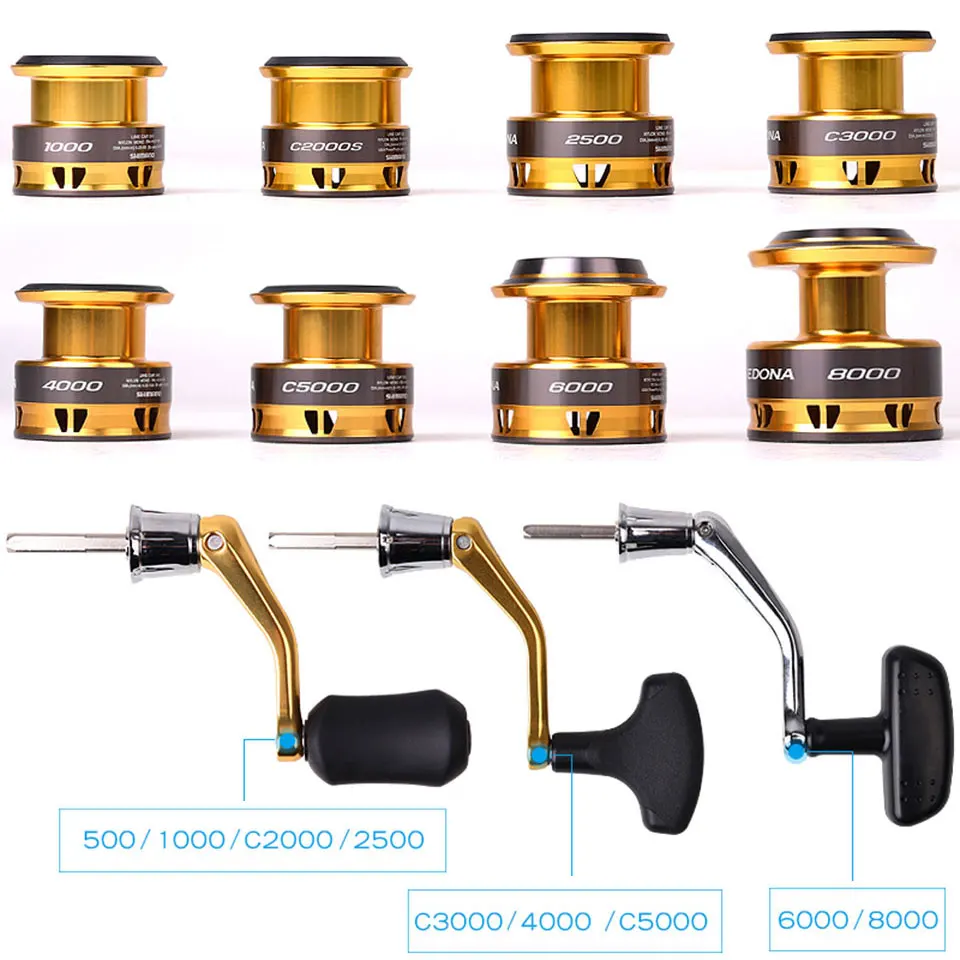Фото Катушка для спиннинга SHIMANO SEDONA, передаточное число 3 + 1BB, передача HAGANE GEAR 3-11 кг, мощность 1000-C5000XG №4