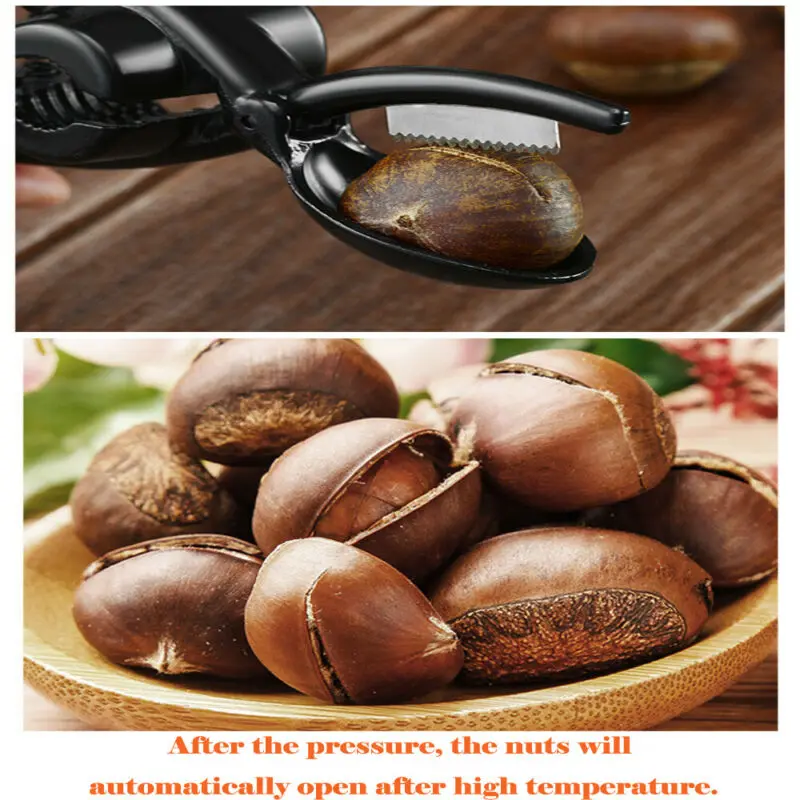 Ореховые щипцы для грецких орехов кухонный инструмент нож каштана ножницы