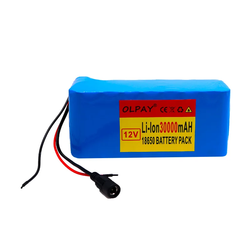 

12V 30Ah Battery pack High Quality Super Rechargeable Portable Lithium-ion Battery DC 12V 30000mAh 12.6v 30Ah battery pack