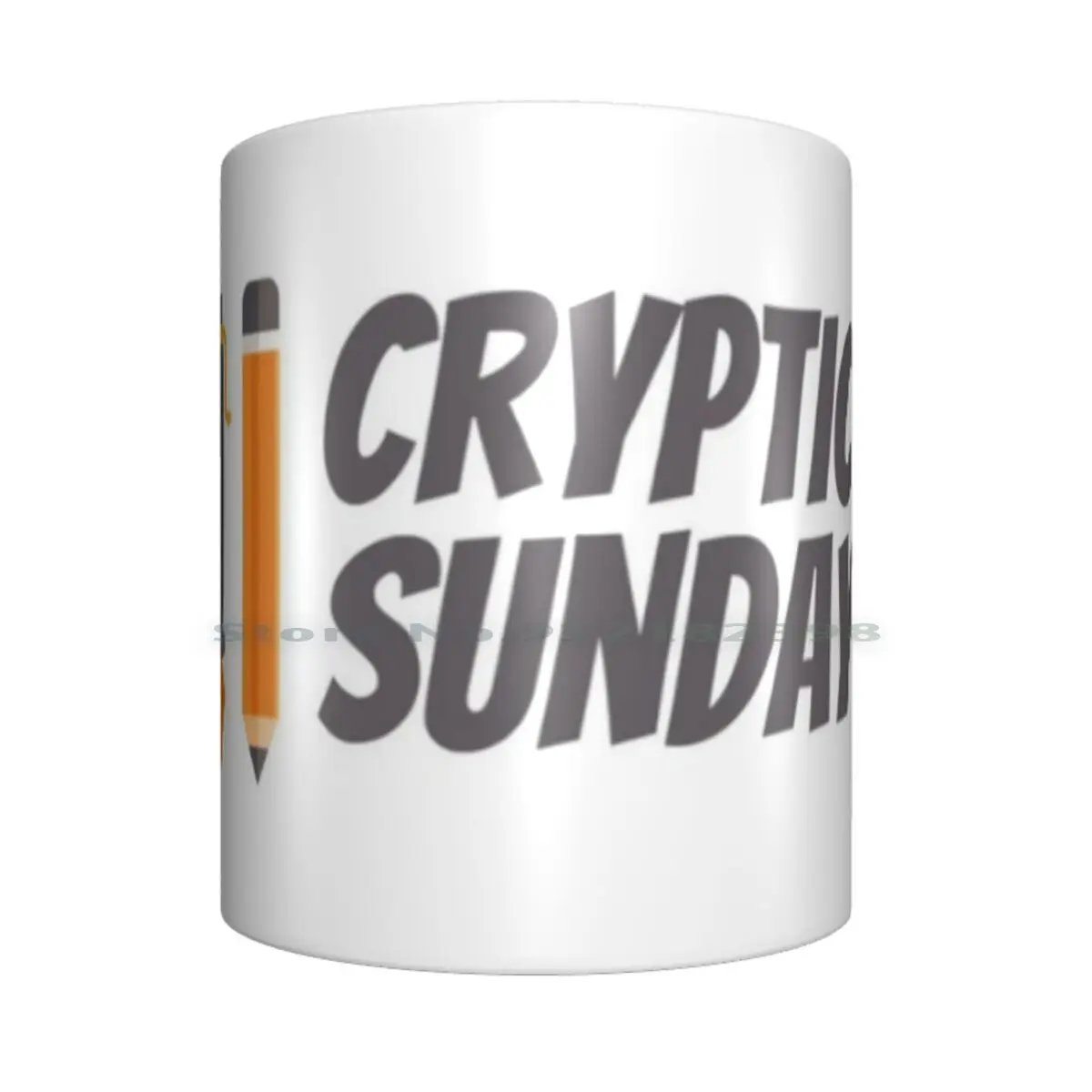 Фото Керамические кружки с логотипом Cryptic Sunday (с текстом), кофейные чашки, Кружка для молока и чая, креативный тренд, винтажная Подарочная бутылка,... №3