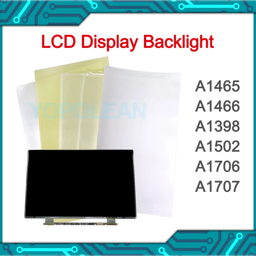Новый светодиодный ЖК экран для Macbook Air A1465 A1466 A1398 A1502 A1706 A1707 A1708 задняя