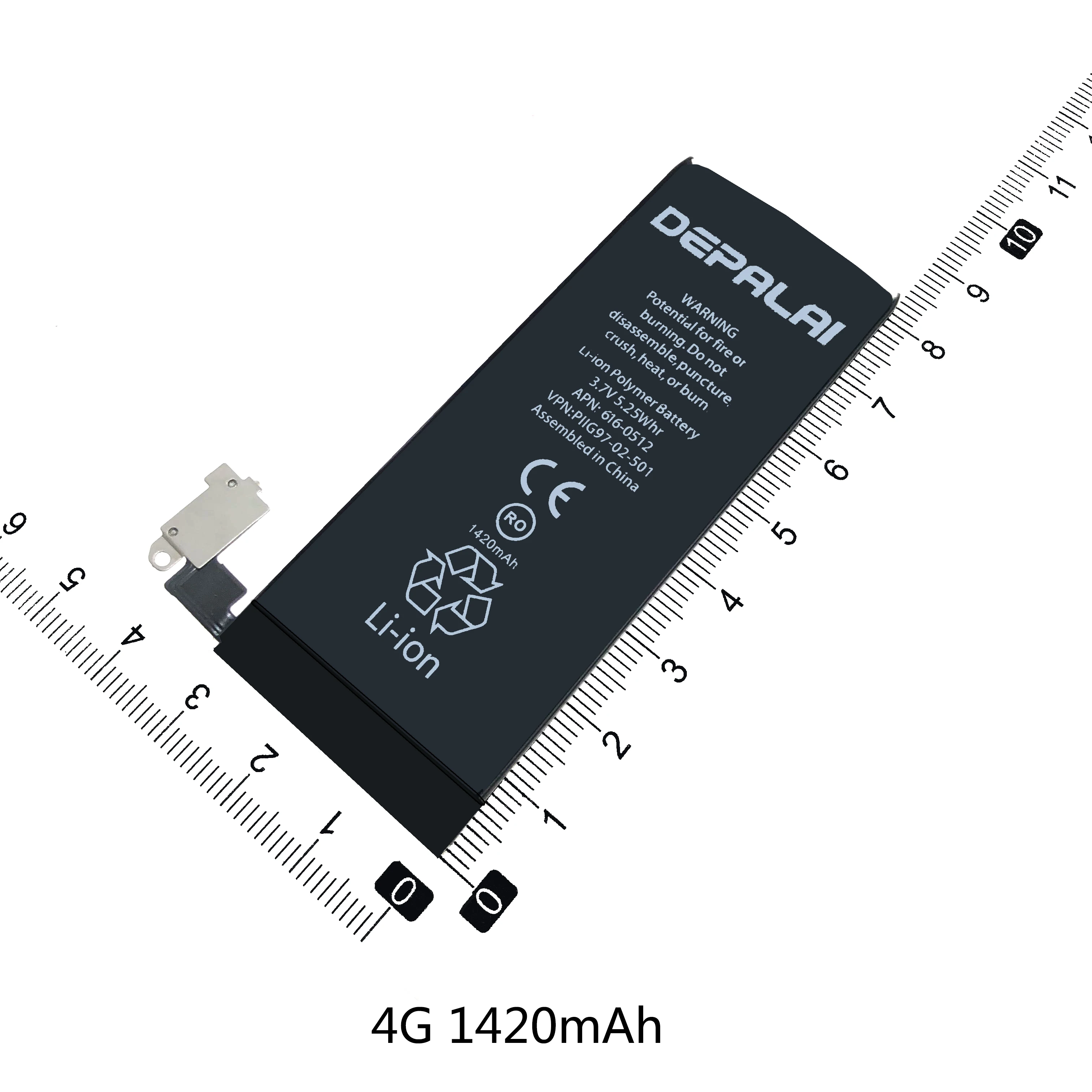 Мобильный телефон аккумулятор для мобильных телефонов iphone 4G 4S ip5G 5S 5SE фактическая