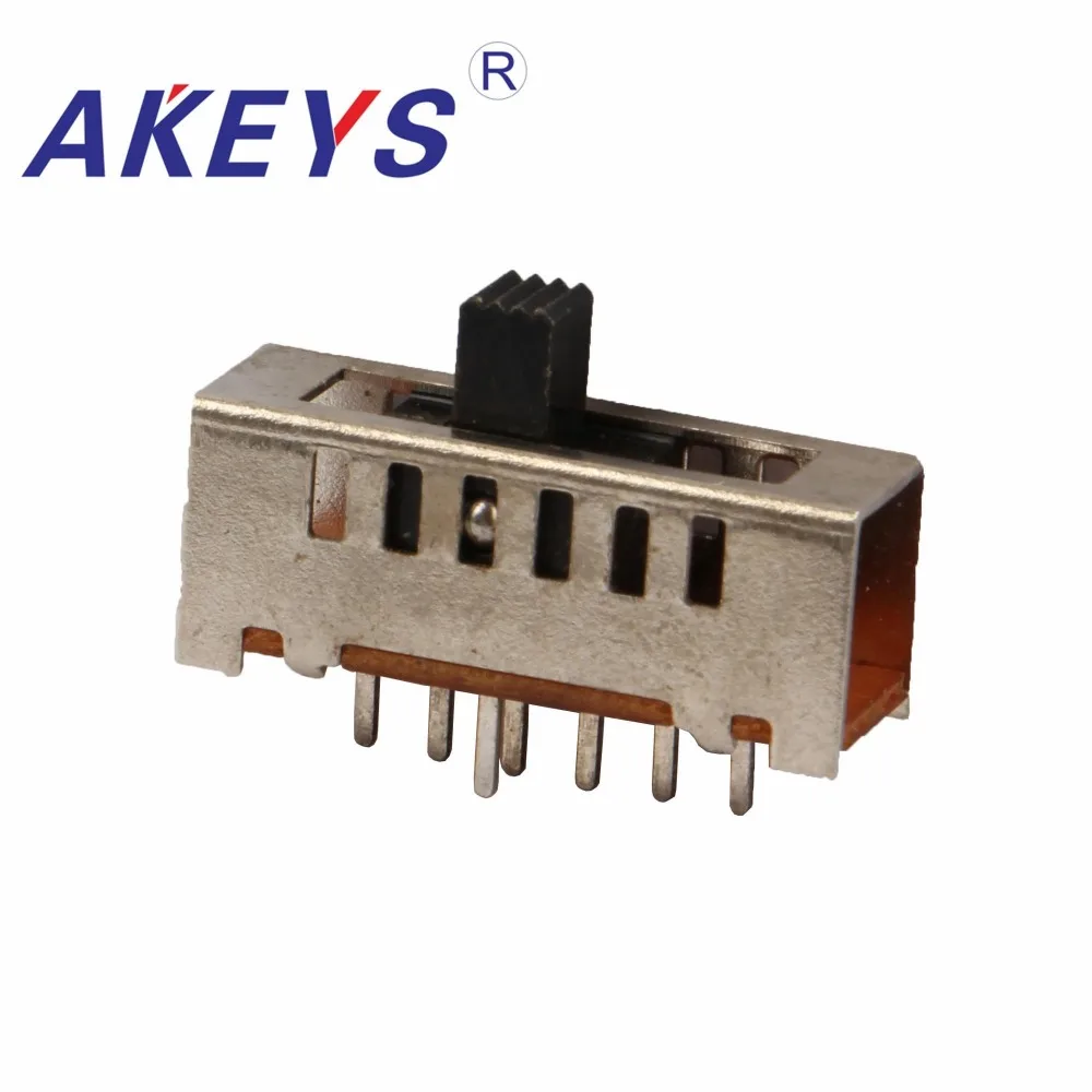 10 шт. SS 16F03 G5 однополюсный шестипозиционный скользящий переключатель с 6