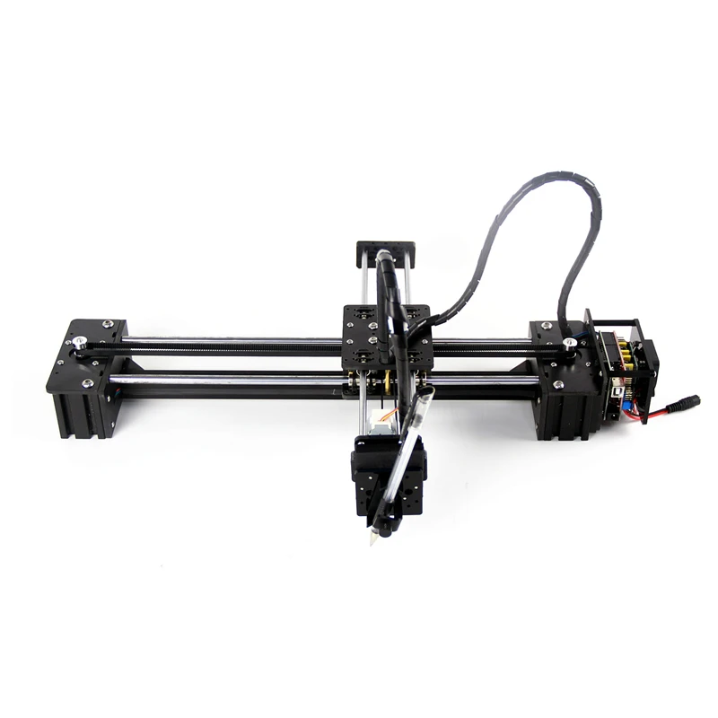 Slideway 3 осевой шаговый двигатель управления без серводвигателя DIY LY drawbot ручка для
