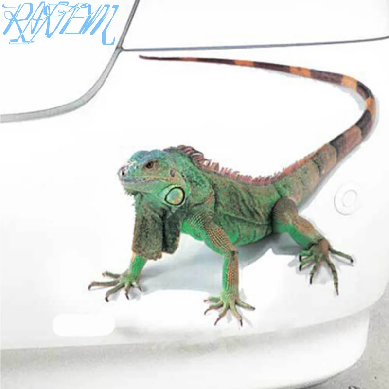 3D Автомобильная наклейка животные бампер паук Гекко скорпионы для Hyundai Solaris elantra