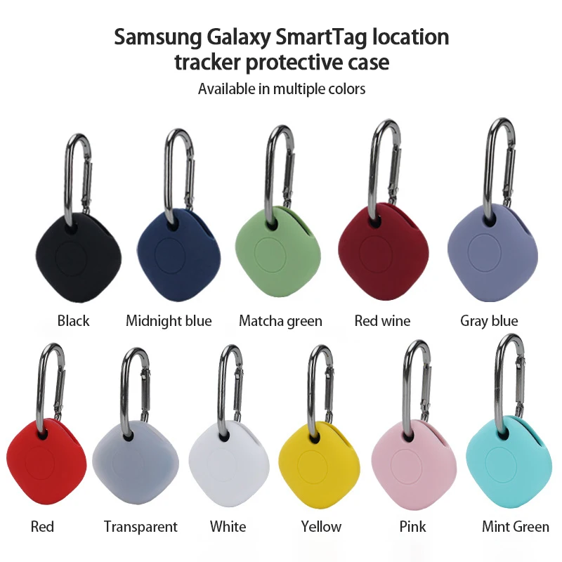1 шт., силиконовый мягкий защитный чехол для Samsung Galaxy SmartTag 11