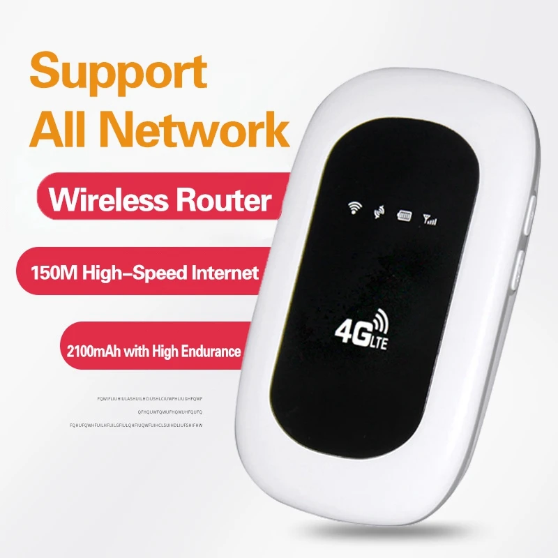 4G беспроводной маршрутизатор Mifi LTE автомобильный портативный Wifi мобильный