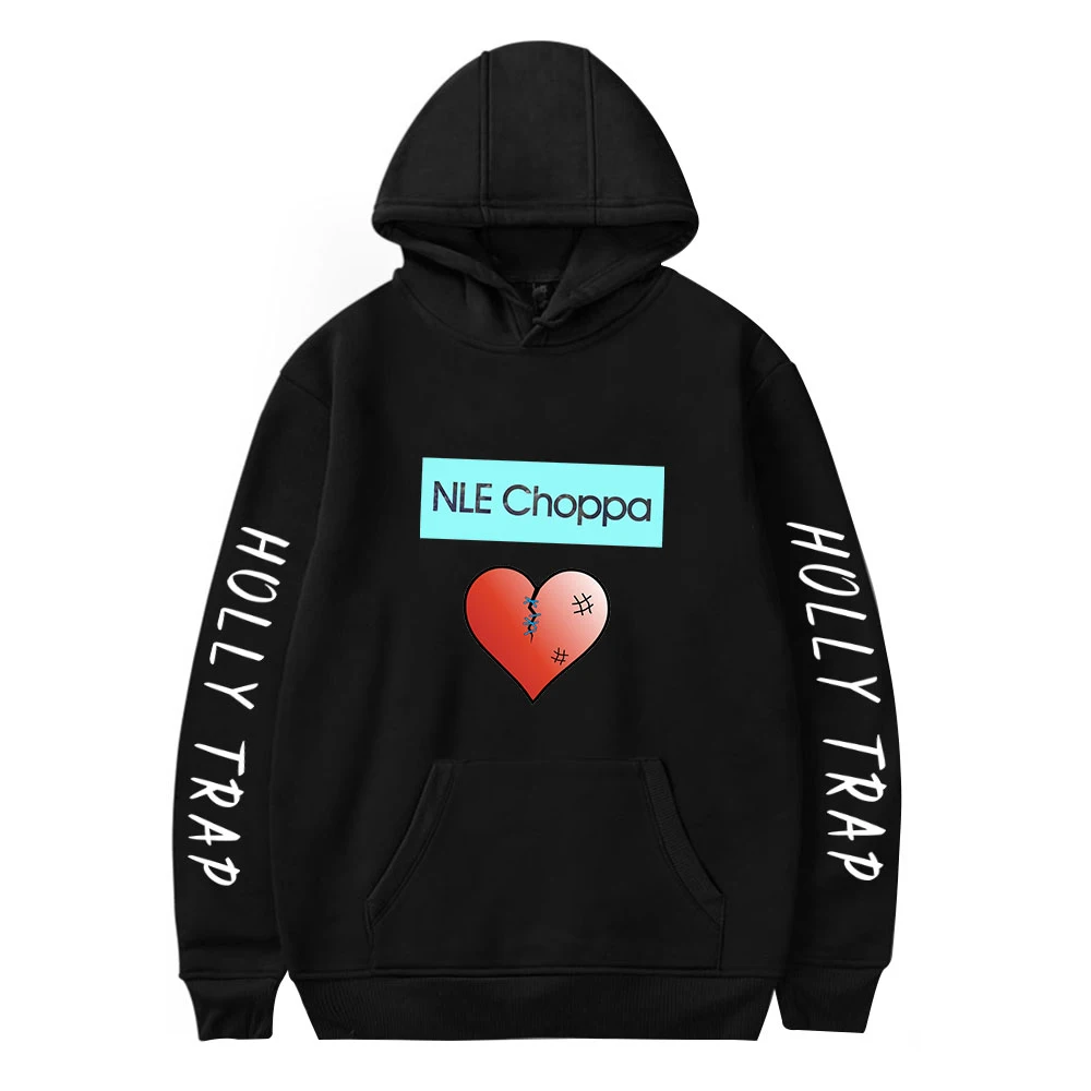 

NLE Choppa Hoodies Sweatshirt Men Women Fashion Hip Hop Hoodie Streetwear Popular Clothes Hot Sale Sweatshirts Hooded 3D