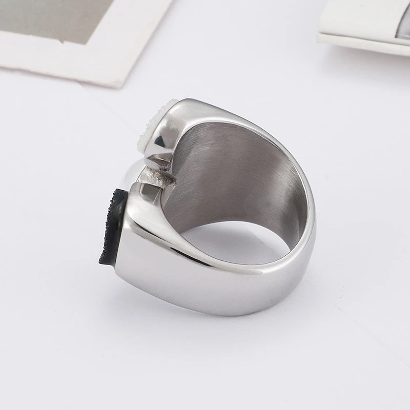 Новое Элегантное кольцо ракушки Размер 7-10 из нержавеющей стали для женщин цвет 22