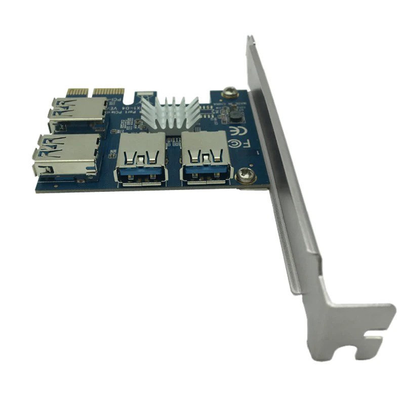Горячая Pcie Pci-E Pci Express Riser Card 1X до 16X1 4 Usb 3 0 слот мультипликатор концентратор адаптер