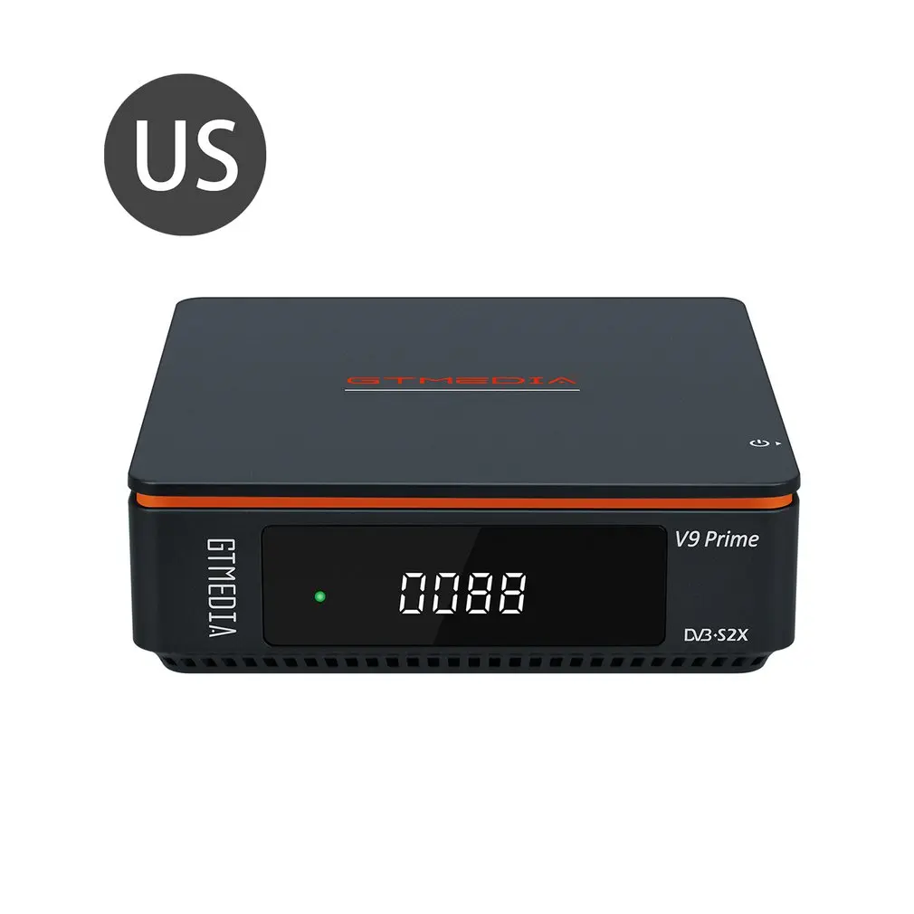 

GTMEDIA V9prime Satellite Receiver Compatible With DVB S2 / S2X /S Xstream Card Smart Online TV App Built-in 2.4G WIFI