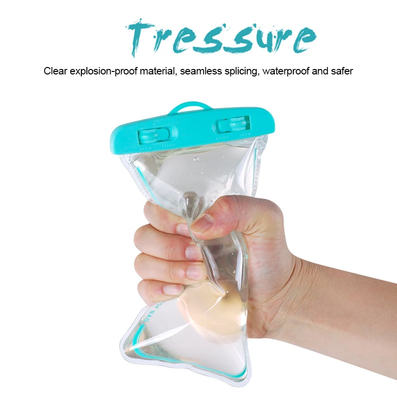 

Universal Waterproof Phone Case Dry Bag Underwater Case Water Proof Bag Mobile Phone Pouch Cover Suit For Below 7.2 Inch Phone