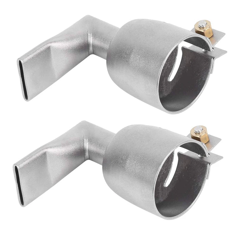 

2Pcs Welding Nozzle 20mm 90 Degree Angled Weld Nozzle Hot Air Welding Nozzle Accessory Wide Slot Weld Nozzle