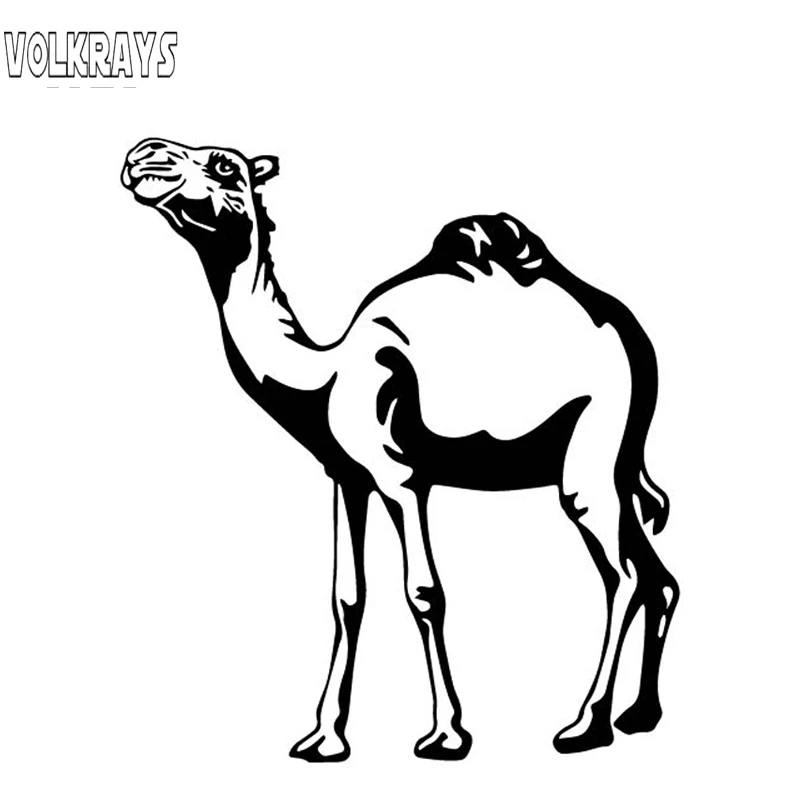 

Volkrays индивидуальные автомобильные наклейки верблюжьи узоры аксессуары Светоотражающие Водонепроницаемые солнцезащитные виниловые накле...