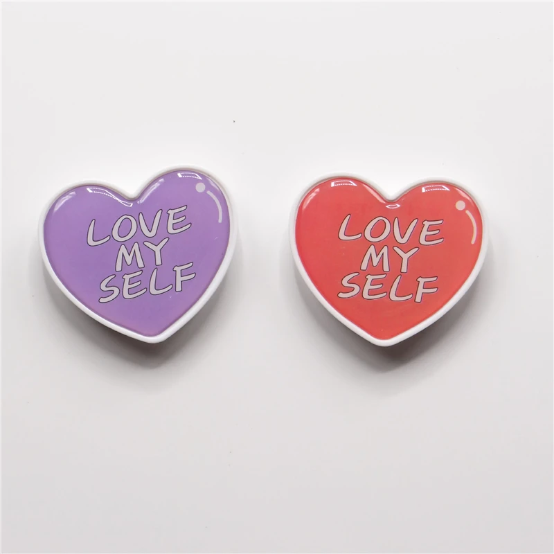 1 шт Love My Собственной личности в форме сердца эпоксидный клей мобильный телефон