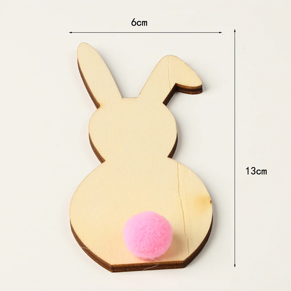 Деревянный кролик в скандинавском стиле поделки сделай сам пасхальные домашние