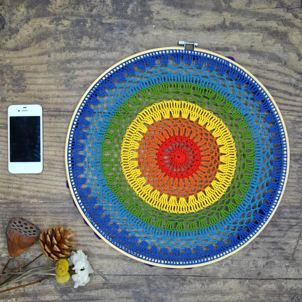 Ручной работы Настенный декор висит мечты из материала на основе хлопка с