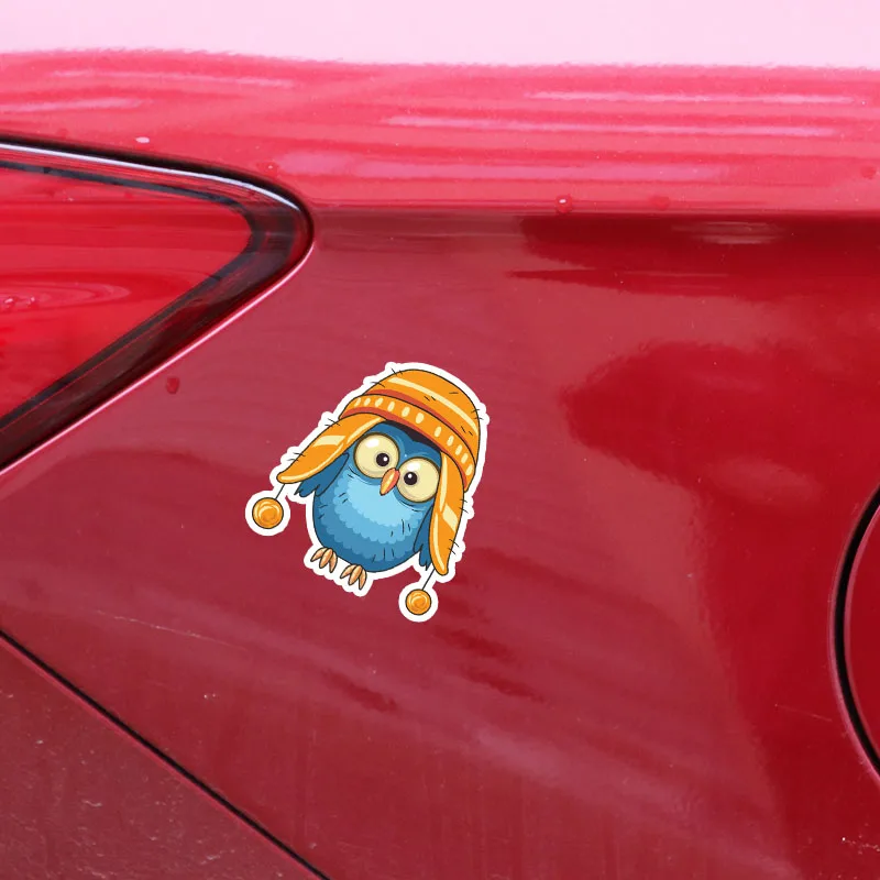 Наклейка Aliauto в виде совы 13 х14 см милые стикеры на автомобиль | Автомобили и