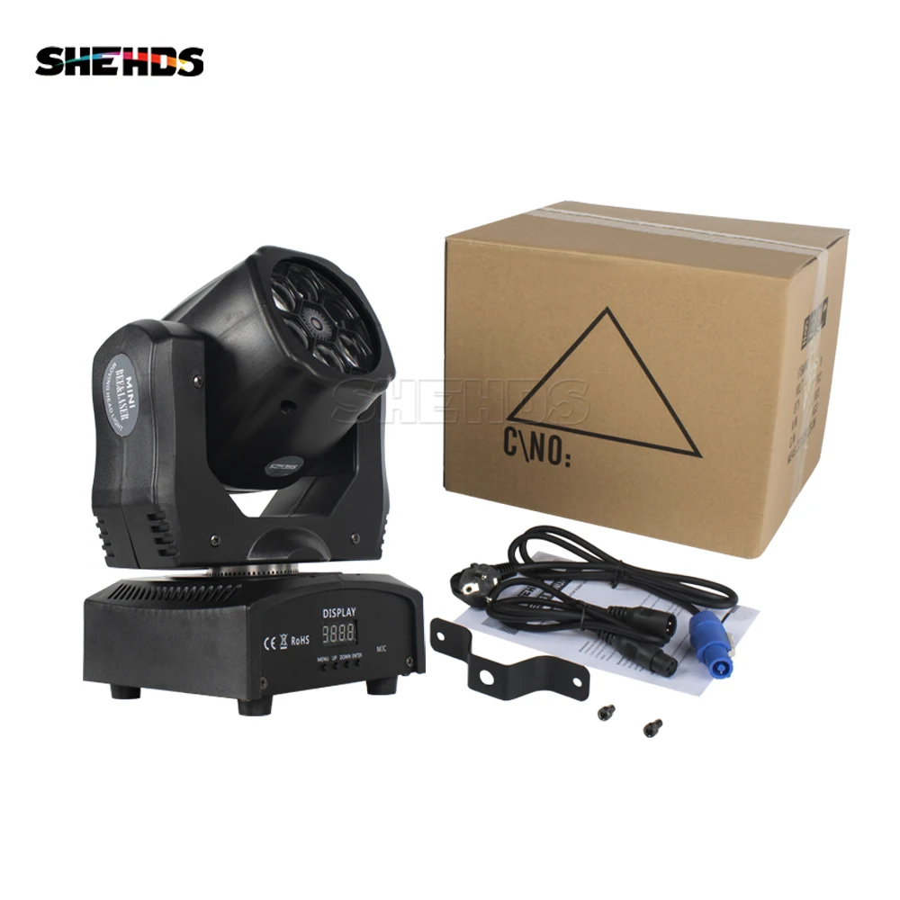 Лазерный луч SHEHDS 6x15 Вт RGBW с движущейся головкой поддержка нескольких режимов DMX
