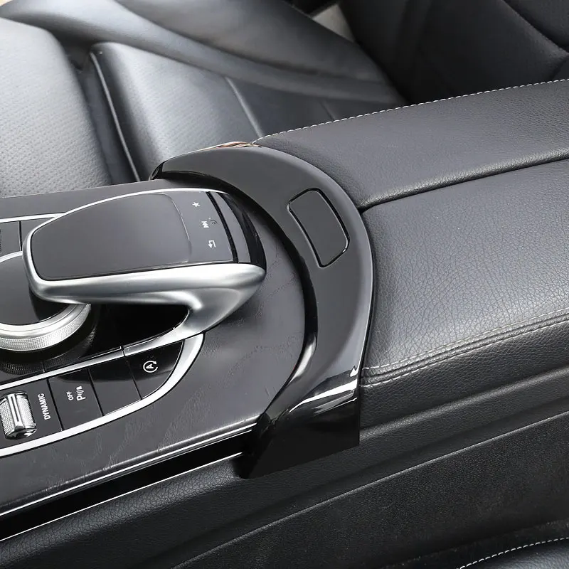 Car Center Console Armrest Box Buttons Frame Decoration Sticker Trim for Mercedes Benz C Class W205 GLC X253 2015-2021 | Автомобили и