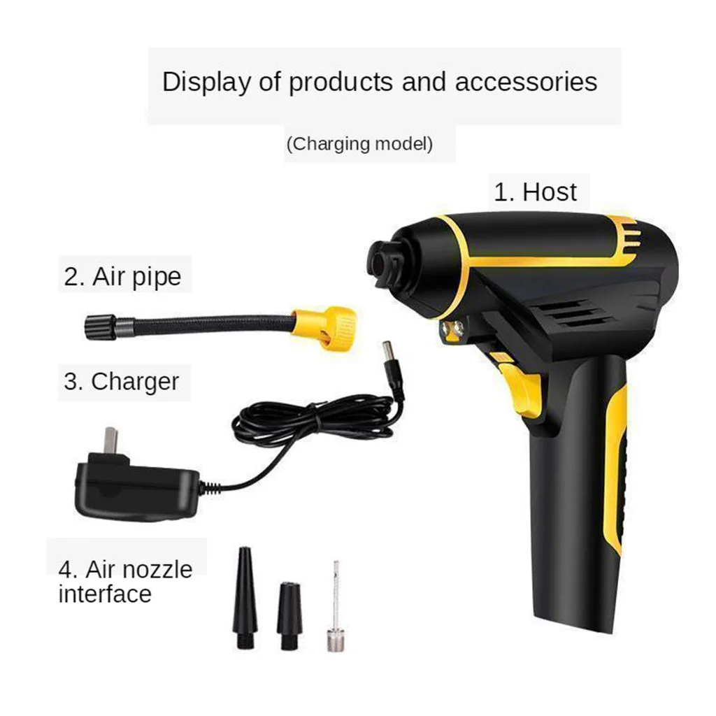Vehicle-mounted Universal Power Supply Hand-held Compression Car Air Pump | Автомобили и мотоциклы