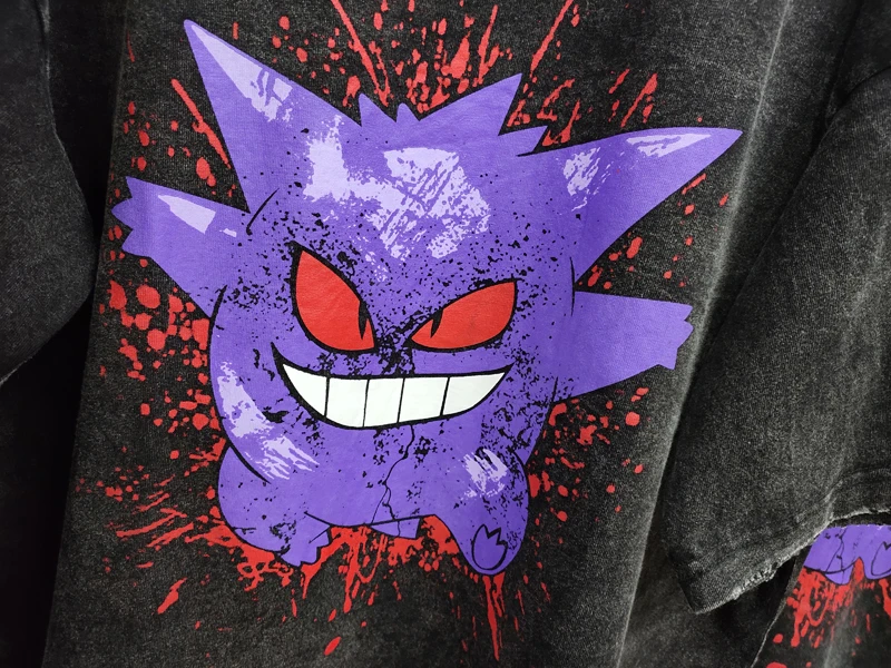 T Shirt Men Pattern Hip Hop Streetwear Pure Cotton Oversize Short Sleeve O-neck Couple Casual Harajuku | Мужская одежда